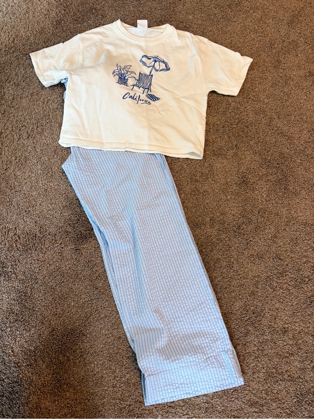Zara kids bundle pants and tshirt 11-13